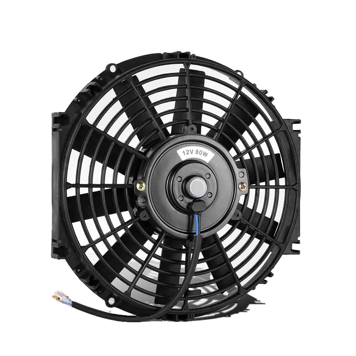 Motoventilador Para Radiador Universal 12 Venti Hacia Dentro
