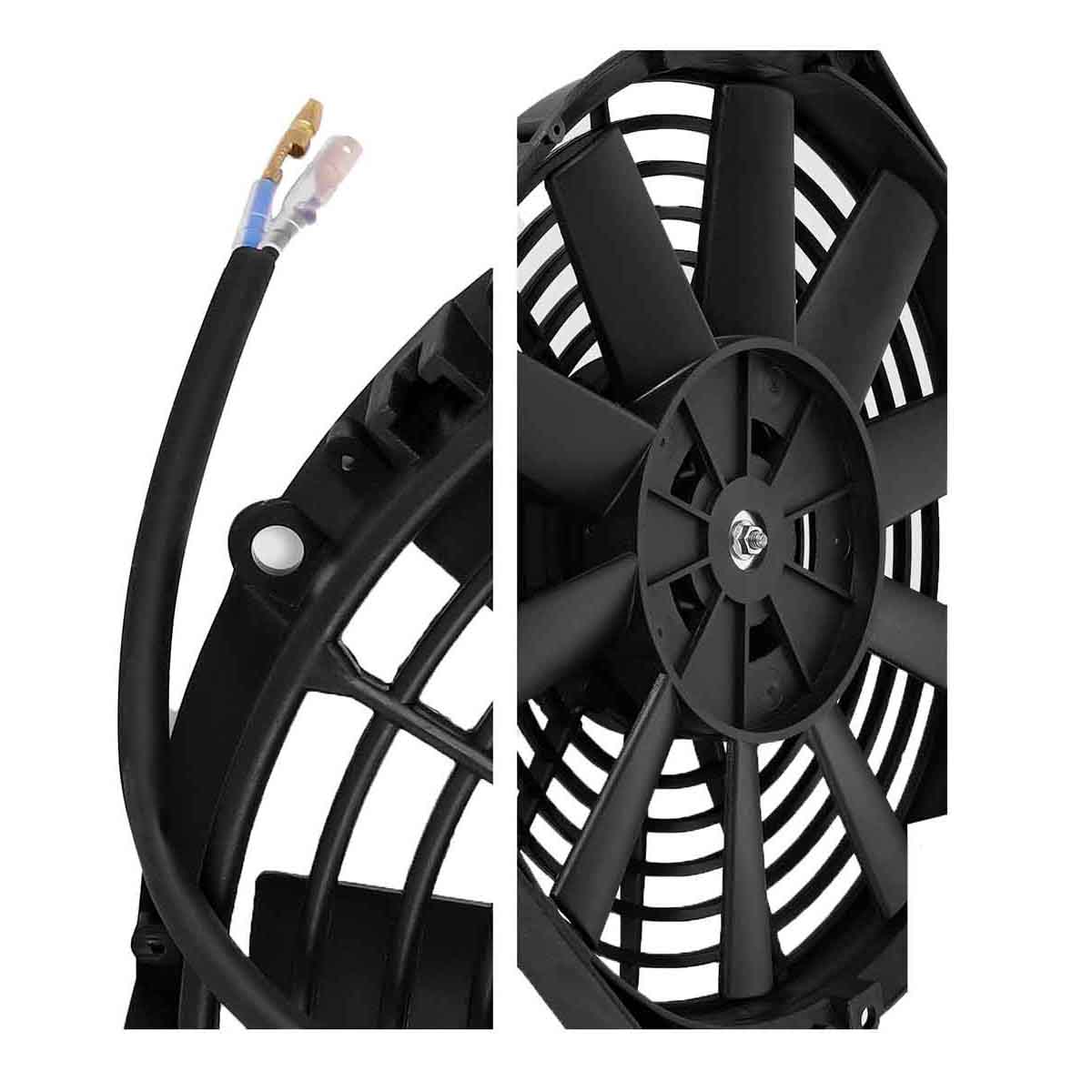 Motoventilador Para Radiador Universal 12 Venti Hacia Dentro