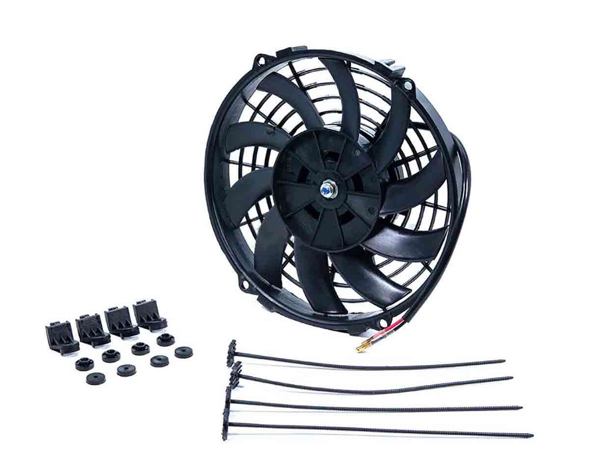 Motoventilador Para Radiador Universal 9 Vent Hacia Dentro