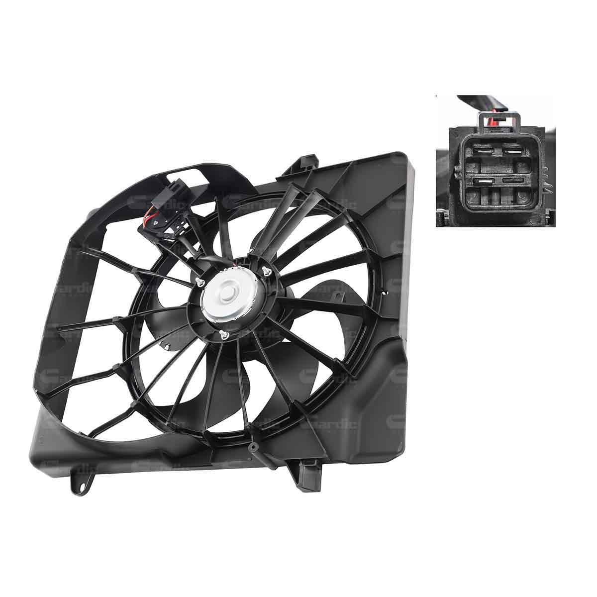 Motoventilador Para Dodge Nitro 4.0 2007 2008 2009 2010 2011