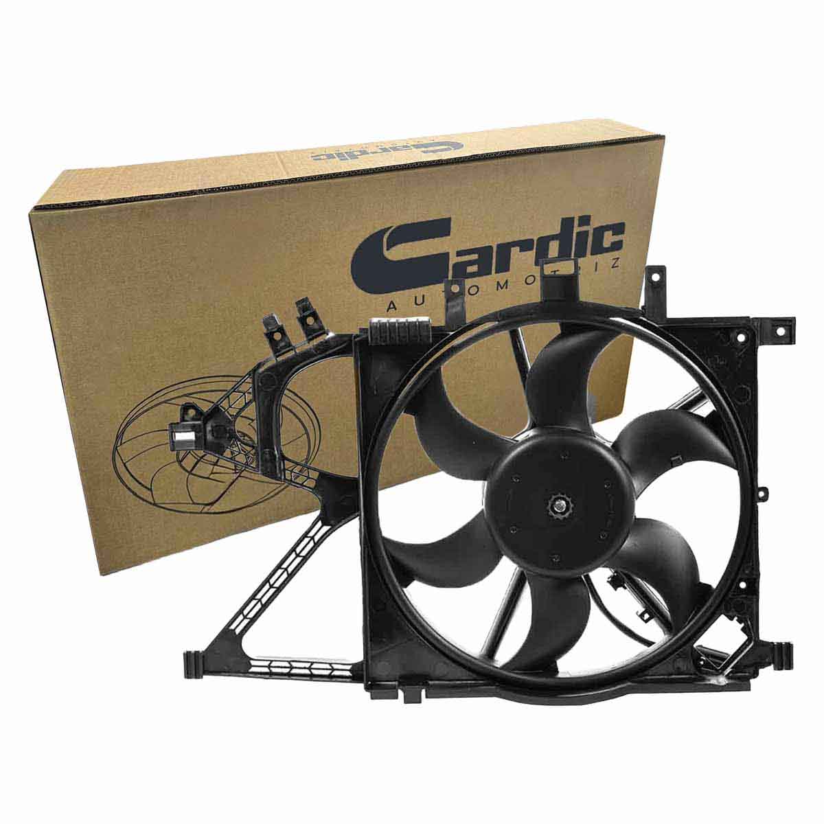 Motoventilador para Chevrolet Corsa 1.8 2006 2007 2008 2009
