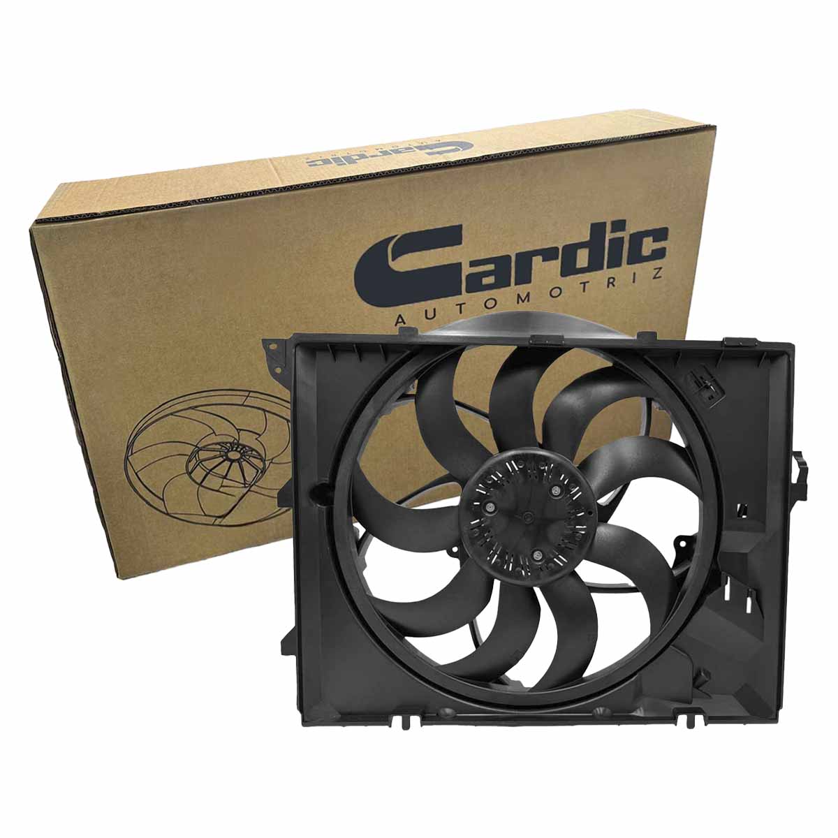 Motoventilador para Bmw 330Xi 3.0 2006