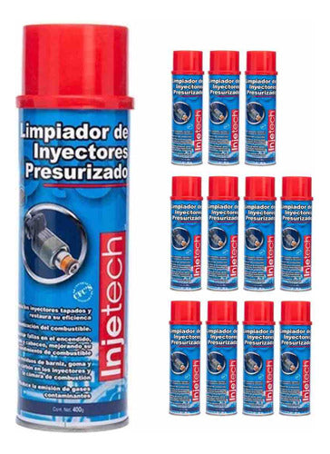 12pzs Liquido Limpiador De Inyector Para Sistema Presurizado