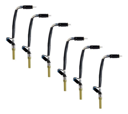 6pzs Inyector Gasolina Para Gmc Sierra 1500 4.3 2011 2012