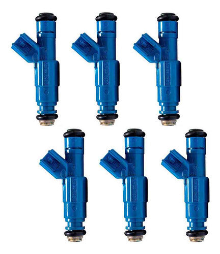 6pzs Inyector Gasolina Para Dodge Ram 1500 3.7 2002 2003