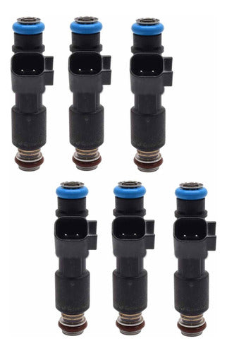 6pzs Inyector Gasolina Para Chevrolet Impala 3.9 2008 2009