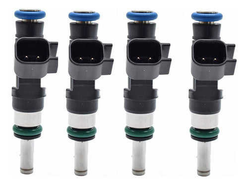 4pzs Inyector Gasolina Para Fiat 500 1.4 2012 2013 2014 2015