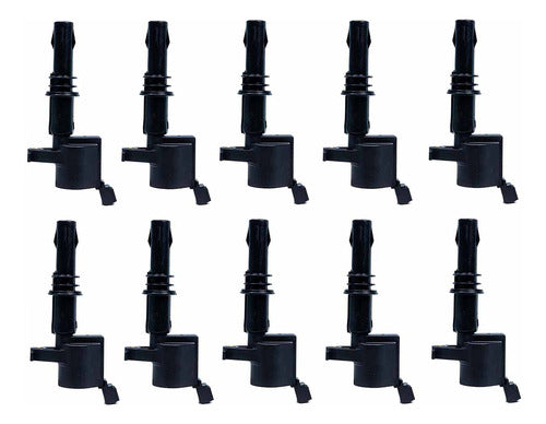 10pzs Bobina Para Ford F350 Sd 6.8 2005 2006 2007 2008
