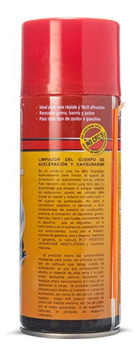 Liquido Limpiador De Cuerpo De Aceleracion Y Carburador