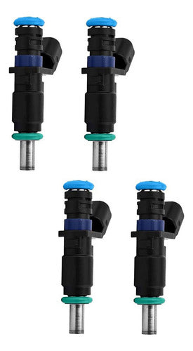 4pzs Inyector Gasolina Para Ford Figo 1.5 2016 2017 2018