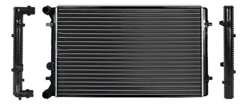 Radiador Agua Para Vw Polo 1.6 2013 2014 2015 2016 2017