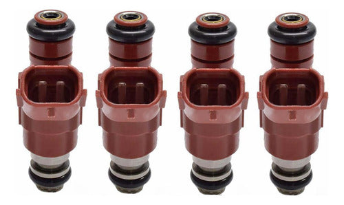 4pzs Inyector Gasolina Para Nissan Sentra 1.8 2000 2001 2002