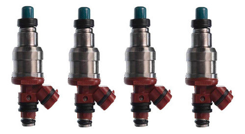 4pzs Inyector Gasolina Para Toyota Pickup 2.4 1989 1990 1991