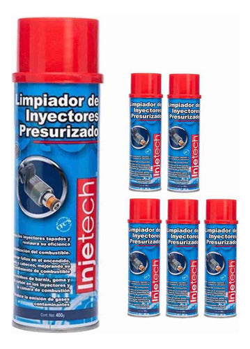 6pzs Liquido Limpiador De Inyector Para Sistema Presurizado