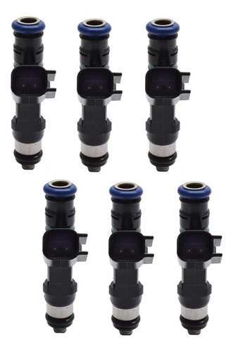 6pzs Inyector Gasolina Para Jeep Wrangler 3.8 2010 2011