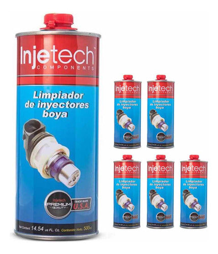 6pzs Liquido Limpiador De Inyectores Para Sistema De Boya