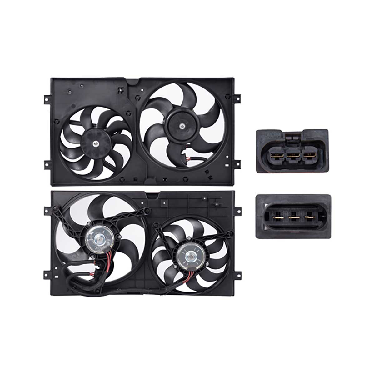 Motoventilador Para Vw Beetle 1.8 2003 2004 2005 2006 2007