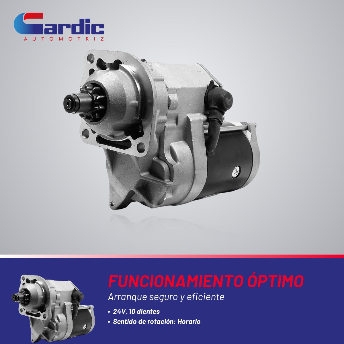 Marcha Para Caterpillar Motor 3176 24v