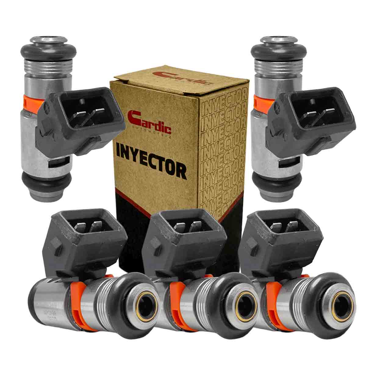 5pzs Inyector Gasolina Para Vw Eurovan 2.5 2001 2002 2003