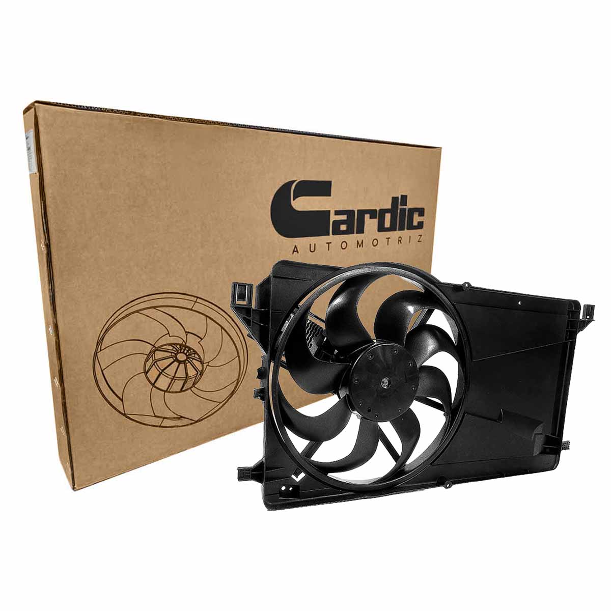Motoventilador para Mazda 3 2.0 2014 2015 2016 2017 2018
