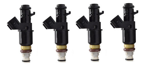 4pzs Inyector Gasolina Para Honda Accord 2.4 2003 2004 2005