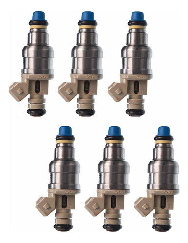 6pzs Inyector Gasolina Para Mazda B3000 3.0 1997