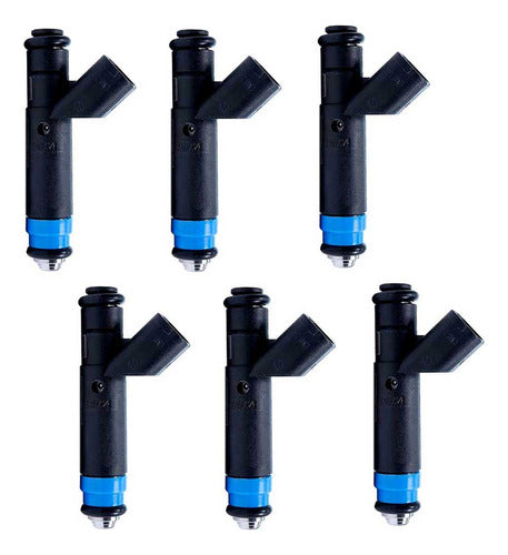 6pzs Inyector Gasolina Para Jeep Cherokee 4.0 1999 2000 2001