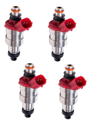 4pzs Inyector Gasolina Para Mazda B2600 2.6 1993
