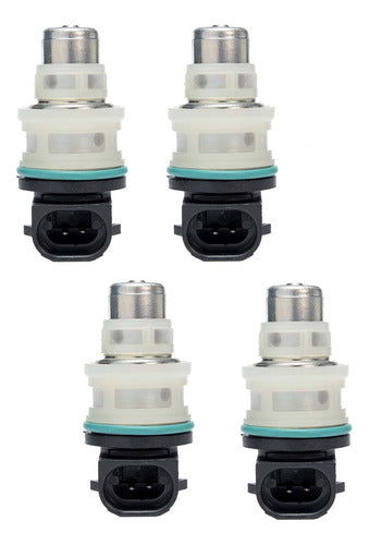 4pzs Inyector Gasolina Para Chevrolet Chevy 1.4 2000 2001