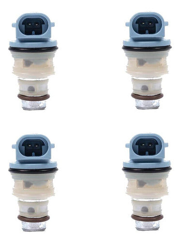 4pzs Inyector Gasolina Para Pontiac Lemans 1.6 1988 1989