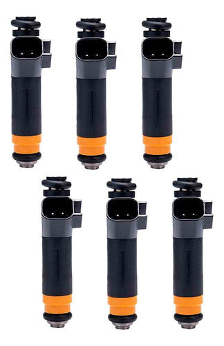 6pzs Inyector Gasolina Para Ford E150 Econoline Cw 4.2 2000