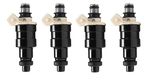 4pzs Inyector Gasolina Para Toyota Van 2.2 1986 1987