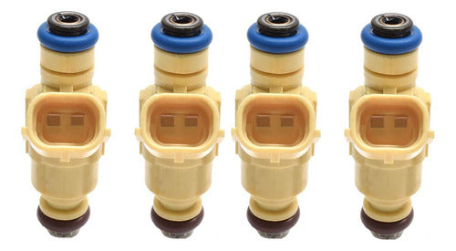 4pzs Inyector Gasolina Para Hyundai Tiburon 2.0 2007 2008