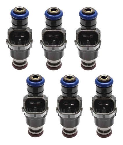 6pzs Inyector Gasolina Para Nissan Maxima 3.0 2000 2001