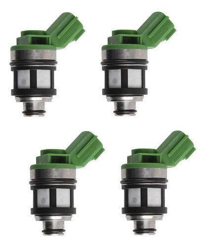 4pzs Inyector Gasolina Para Nissan Frontier 2.4 2002 2003