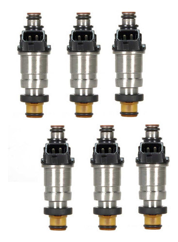 6pzs Inyector Gasolina Para Honda Odyssey 3.5 1999 2000 2001