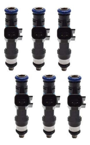 6pzs Inyector Gasolina Para Mitsubishi Raider 3.7 2008 2009