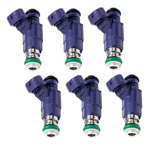 6pzs Inyector Gasolina Para Nissan Pathfinder 3.5 2003 2004