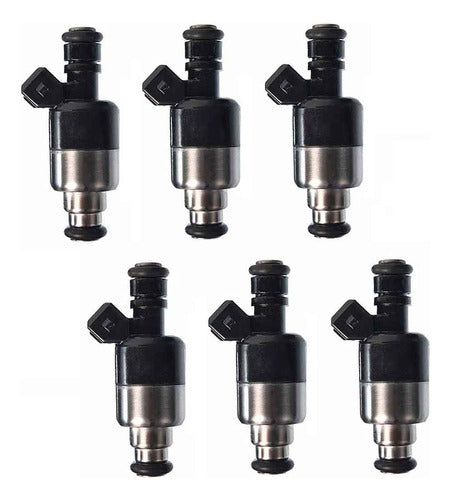 6pzs Inyector Gasolina Para Olds Cutlass Calais 3.3 1991
