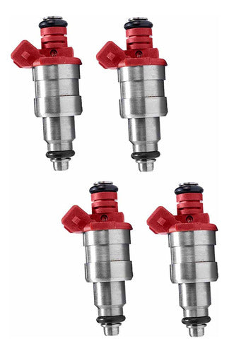 4pzs Inyector Gasolina Para Jeep Comanche 2.5 1991 1992